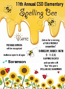 11th annual CSD Elementary Spelling Bee